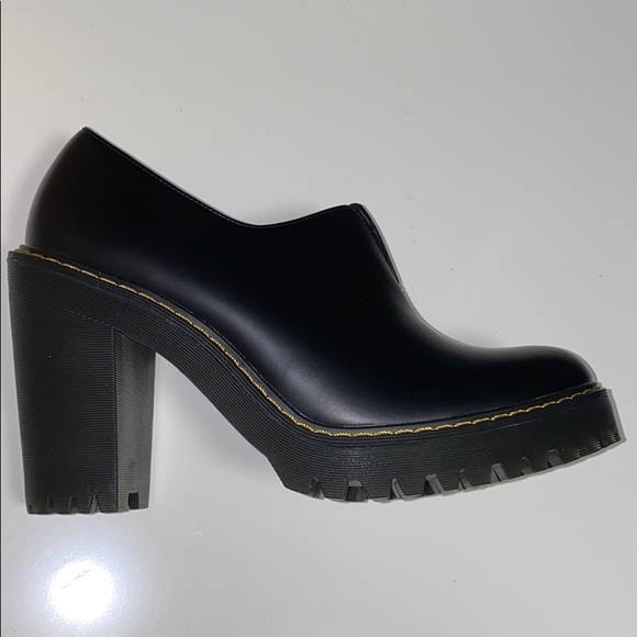 RARE AUTH NIB DR. MARTENS CORDELIA PLATFORM BOOTIE - Picture 2 of 11
